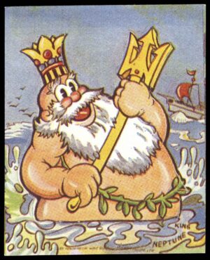 Barratt & Co - 'Characters from Fairy Tales' King Neptune (c1940) Barratt & Co - 'Characters from Fairy Tales' King Neptune (c1940)