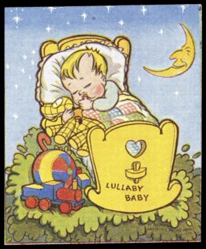 Barratt & Co - 'Characters from Fairy Tales' Lullaby Baby (c1940) Barratt & Co - 'Characters from Fairy Tales' Lullaby Baby (c1940)