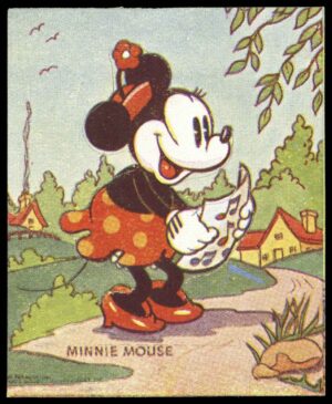 Barratt & Co - 'Characters from Fairy Tales' Minnie Mouse (c1940) Barratt & Co - 'Characters from Fairy Tales' Minnie Mouse (c1940)