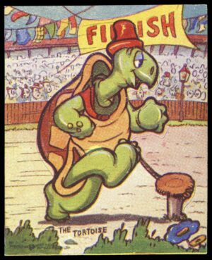 Barratt & Co - 'Characters from Fairy Tales' The Tortoise (c1940) Barratt & Co - 'Characters from Fairy Tales' The Tortoise (c1940)