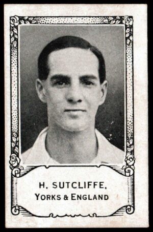 Barratt & Co - 'Famous Cricketers - 1930 - Card #8 - H. Sutcliffe (Yorkshire) Barratt & Co - 'Famous Cricketers - 1930 - Card #8 - H. Sutcliffe (Yorkshire)