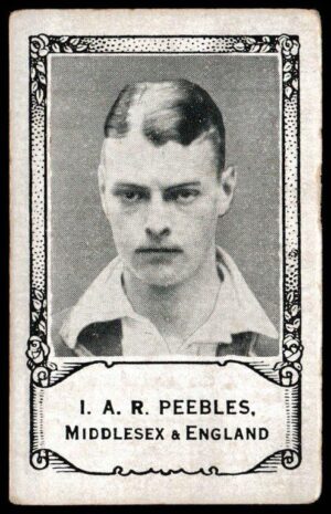 Barratt - 'Famous Cricketers 1932' (1932) - I.A.R. Peebles (Middlesex)