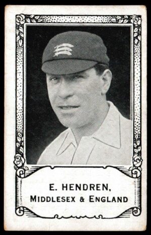 Barratt - 'Famous Cricketers 1932' (1932) - E. Hendren (Middlesex) Barratt - 'Famous Cricketers 1932' (1932) - E. Hendren (Middlesex)
