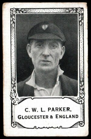 Barratt - 'Famous Cricketers 1932' (1932) - C.W.L. Parker (Glocs)
