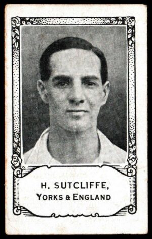 Barratt - 'Famous Cricketers 1932' (1932) - M. Sutcliffe (Yorkshire)