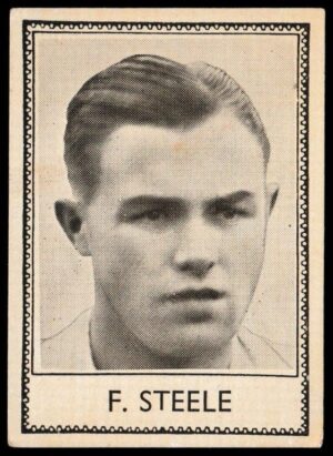 Barratt - 'Famous Footballers 1937-38' (1937) - F. Steele (Stoke City)