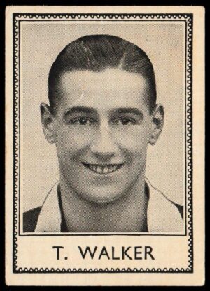 Barratt - 'Famous Footballers 1937-38' (1937) - T. Walker (Hearts)