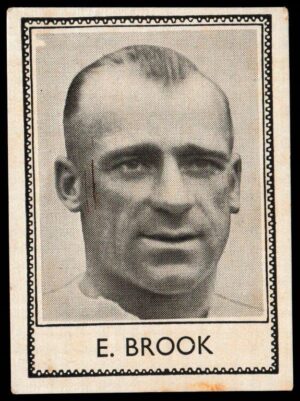 Barratt - 'Famous Footballers 1937-38' (1937) - E. Brook (Man City)