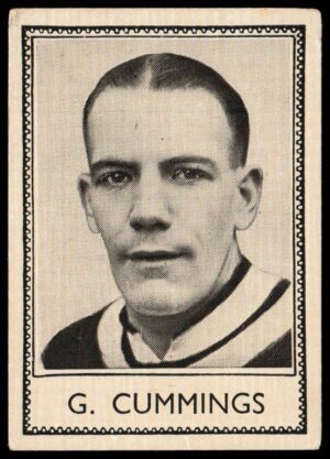 Barratt - 'Famous Footballers 1937-38' (1937) - G. Cummings (Aston Villa)