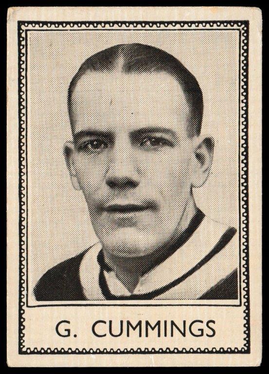 Barratt - 'Famous Footballers 1937-38' (1937) - G. Cummings (Aston Villa) Barratt - 'Famous Footballers 1937-38' (1937) - G. Cummings (Aston Villa)