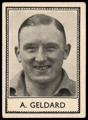 Barratt - 'Famous Footballers 1937-38' (1937) - A. Geldard (Everton)