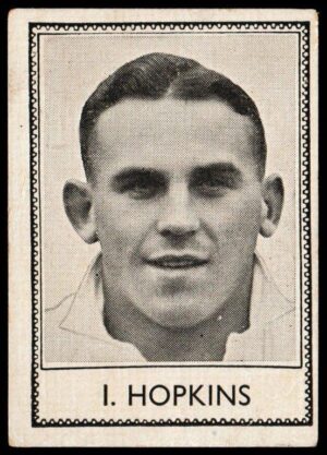 Barratt - 'Famous Footballers 1937-38' (1937) - I. Hopkins (Brentford)