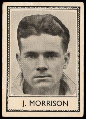 Barratt - 'Famous Footballers 1937-38' (1937) - J. Morrison (Spurs)
