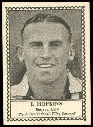 Barratt - 'Famous Footballers 1947-48' (1947) - I. Hopkins (Bristol City