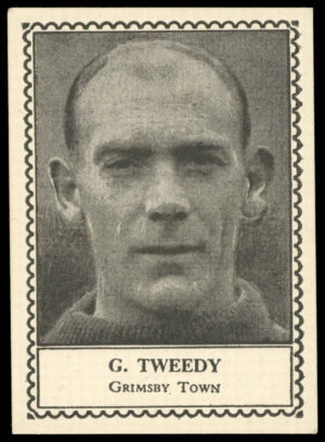 Barratt - 'Famous Footballers 1947-48' (1947) - G. Tweedy (Grimsby Town)