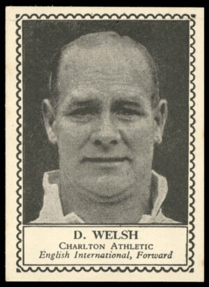 Barratt - 'Famous Footballers 1947-48' (1947) - D. Welsh (Charlton Athletic)