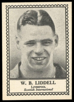 Barratt - 'Famous Footballers 1948-49' (1948) - W.B. Liddell (Liverpool) **PSA6**