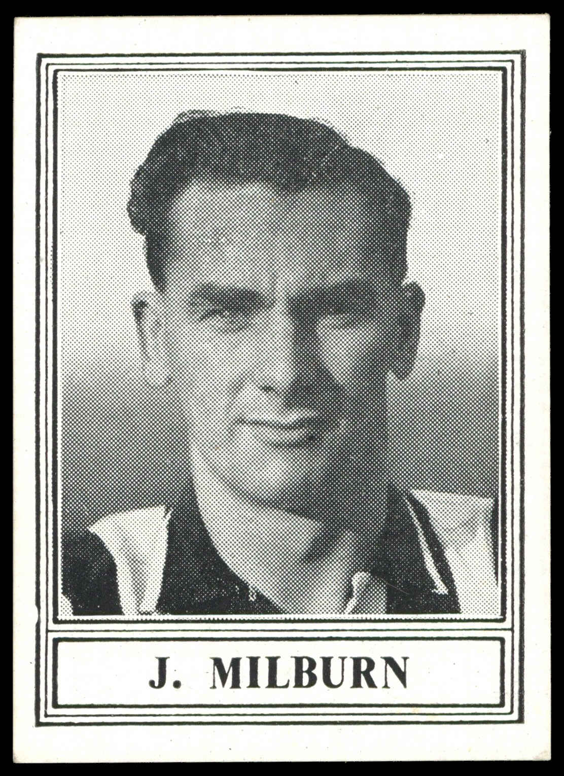 Barratt - 'Famous Footballers New Series (1952)' - Jackie Milburn (Newcastle United) Barratt - 'Famous Footballers New Series (1952)' - Jackie Milburn (Newcastle United)