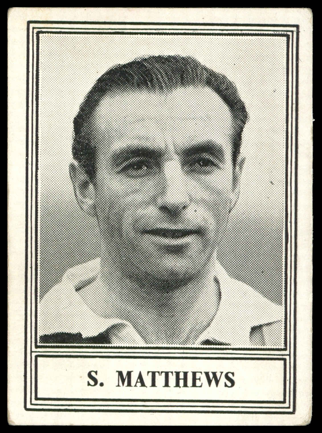 Barratt - 'Famous Footballers New Series (1952)' - S. Matthews (Blackpool) Barratt - 'Famous Footballers New Series (1952)' - S. Matthews (Blackpool)