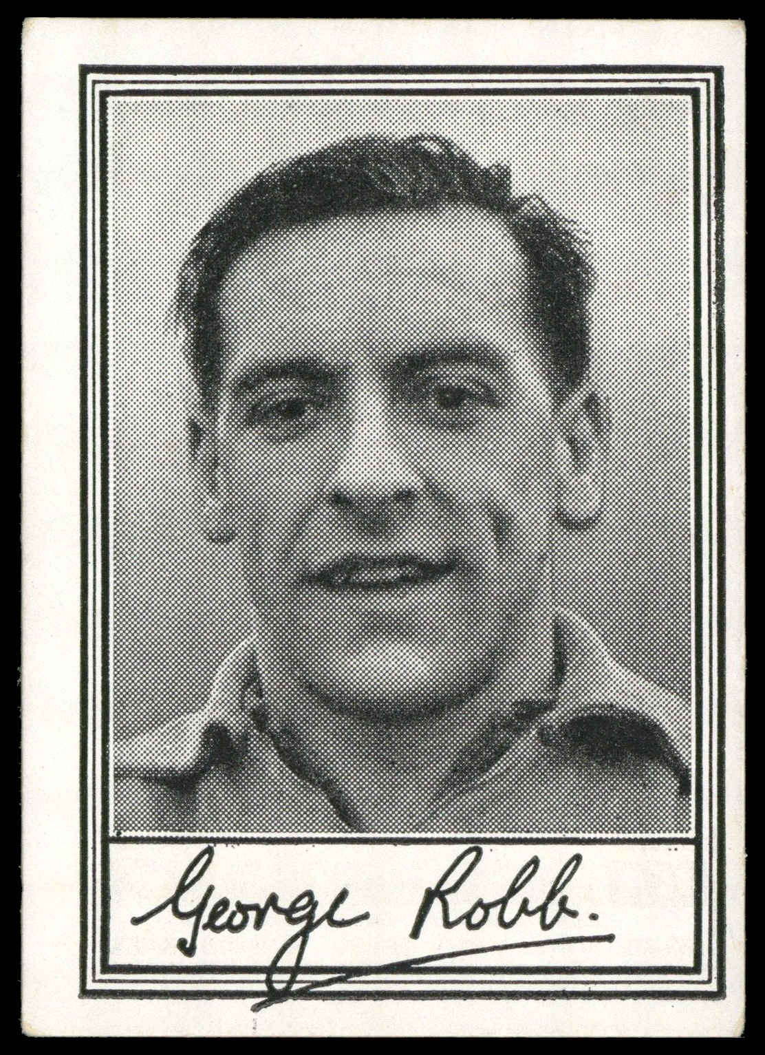 Barratt - 'Famous Footballers A.2' (1954) - G. Robb (Tottenham Hotspur) Barratt - 'Famous Footballers A.2' (1954) - G. Robb (Tottenham Hotspur)