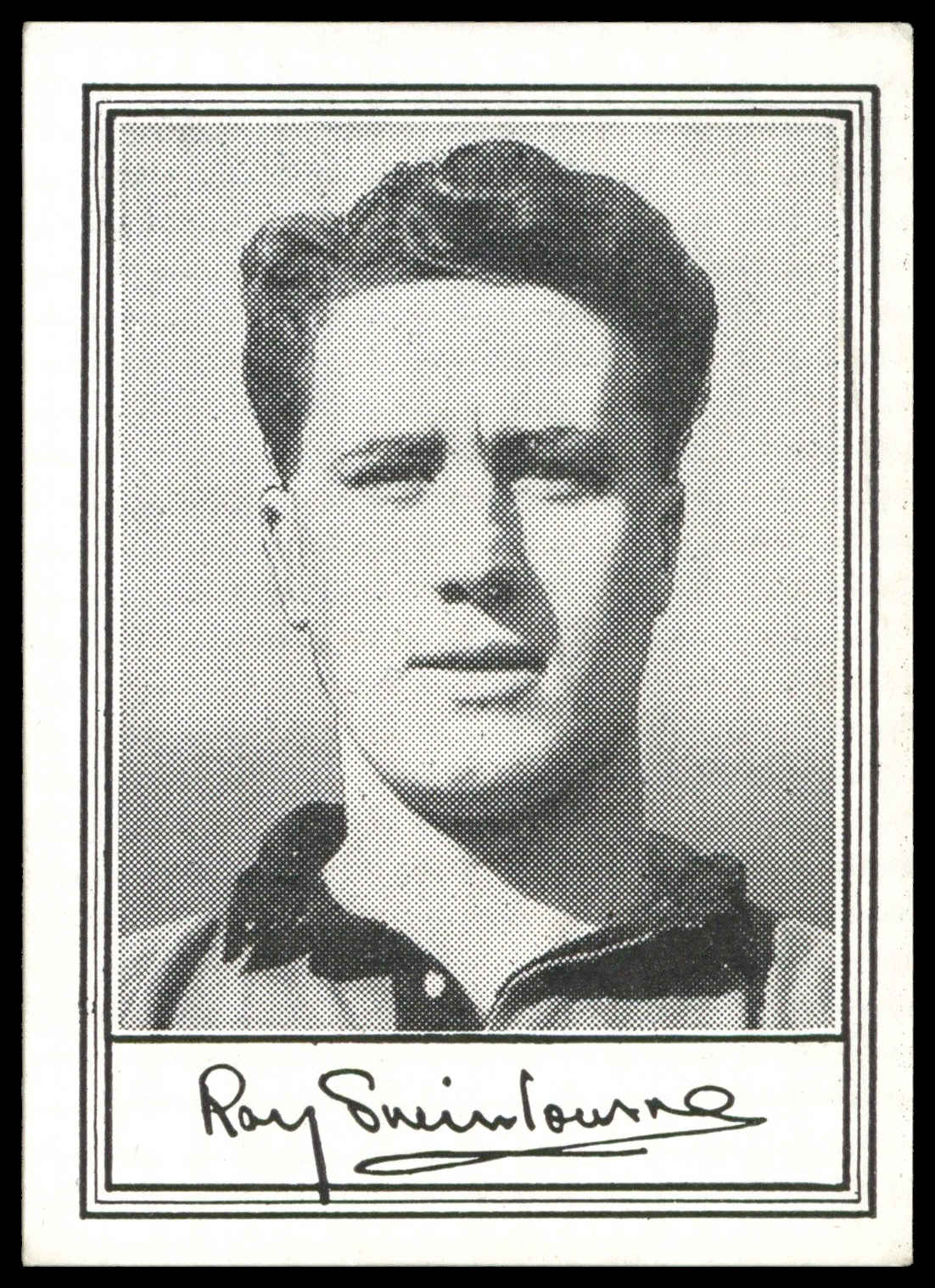 Barratt - 'Famous Footballers A.2' (1954) - Roy Swinbourne (Wolverhampton Wanderers) Barratt - 'Famous Footballers A.2' (1954) - Roy Swinbourne (Wolverhampton Wanderers)