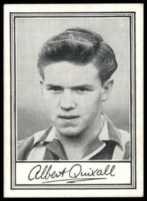 Barratt - 'Famous Footballers A.2' (1954) - Albert Quixall (Sheffield Wednesday)