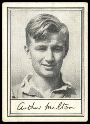 Barratt - 'Famous Footballers A.2' (1954) - Arthur Milton (Arsenal)
