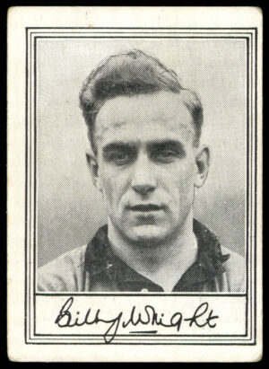 Barratt - 'Famous Footballers A.2' (1954) - Billy Wright (Wolverhampton Wanderers)