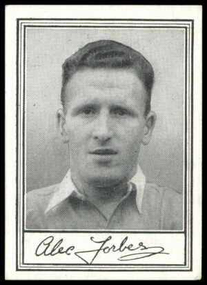 Barratt - 'Famous Footballers A.2' (1954) - Alec Forbes (Arsenal)