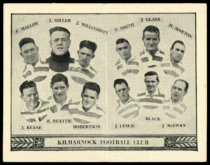 Barratt - 'Football Team Folders - Scottish' (1934) - Kilmarnock