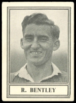 Barratt - 'Famous Footballers New Series (1950)' (1950) - R. Bentley (Chelsea)