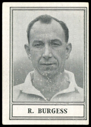Barratt - 'Famous Footballers New Series (1950)' (1950) - R. Burgess (Tottenham Hotspur)