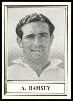 Barratt - 'Famous Footballers New Series (1950)' (1950) - A. Ramsey (Tottenham Hotspur) Barratt - 'Famous Footballers New Series (1950)' (1950) - A. Ramsey (Tottenham Hotspur)