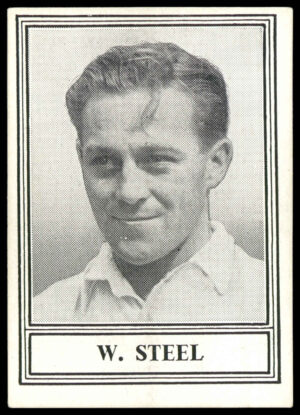 Barratt - 'Famous Footballers New Series (1950)' (1950) - W. Steel (Dundee)