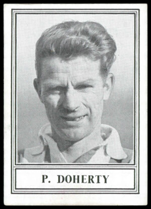 Barratt - 'Famous Footballers New Series (1950)' (1950) - P. Doherty (Doncaster Rovers)