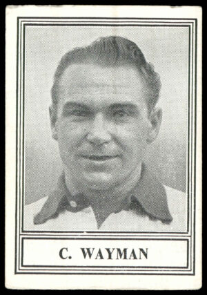 Barratt - 'Famous Footballers New Series (1950)' (1950) - C. Wayman (Preston North End) Barratt - 'Famous Footballers New Series (1950)' (1950) - C. Wayman (Preston North End)