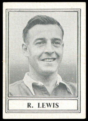 Barratt - 'Famous Footballers New Series (1950)' (1950) - R. Lewis (Arsenal)