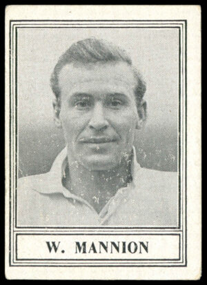 Barratt - 'Famous Footballers New Series (1950)' (1950) - W. Mannion (Middlesbrough)