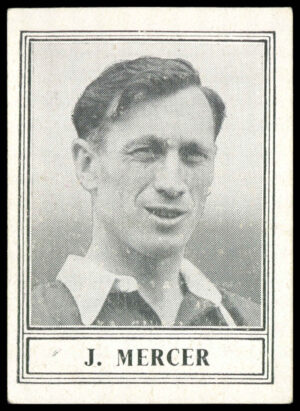 Barratt - 'Famous Footballers New Series (1950)' (1950) - J. Mercer (Arsenal)
