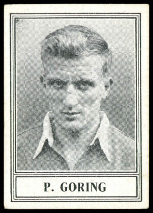 Barratt - 'Famous Footballers New Series (1950)' (1950) - P. Goring (Arsenal)