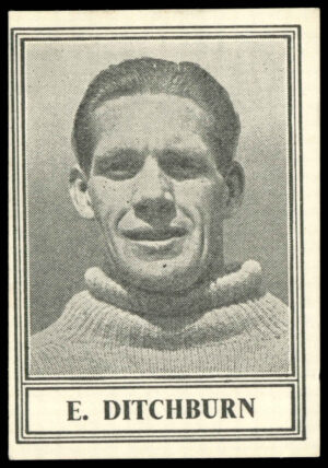 Barratt - 'Famous Footballers New Series (1950)' (1950) - E. Ditchburn (Tottenham Hotspur)