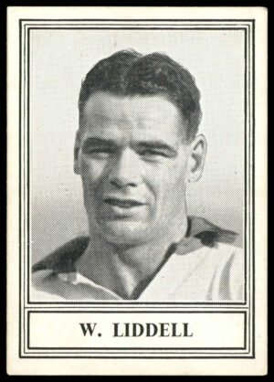 Barratt - 'Famous Footballers New Series (1950)' (1950) - W. Liddell (Liverpool)