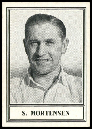 Barratt - 'Famous Footballers New Series (1950)' (1950) - S. Mortensen (Blackpool)