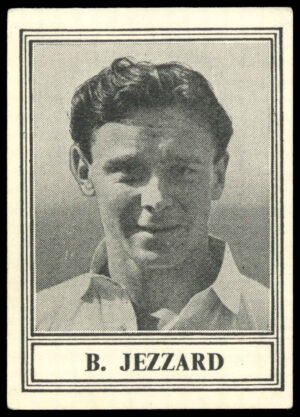 Barratt - 'Famous Footballers New Series (1950)' (1950) - B. Jezzard (Fulham) Barratt - 'Famous Footballers New Series (1950)' (1950) - B. Jezzard (Fulham)