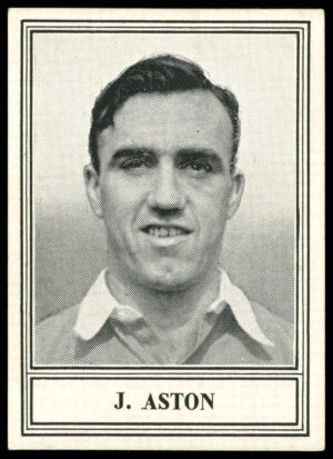 Barratt - 'Famous Footballers New Series (1950)' (1950) - J. Aston (Manchester United)