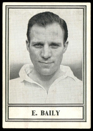 Barratt - 'Famous Footballers New Series (1950)' (1950) - E. Bailey (Tottenham Hotspur)