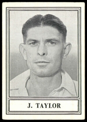 Barratt - 'Famous Footballers New Series (1950)' (1950) - J. Taylor (Fulham) Barratt - 'Famous Footballers New Series (1950)' (1950) - J. Taylor (Fulham)