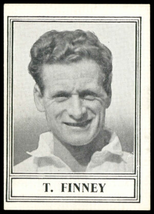 Barratt - 'Famous Footballers New Series (1950)' (1950) - T. Finney (Preston North End)