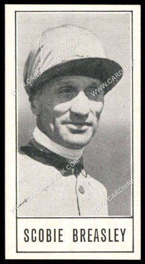 Barratt - 'Giants in Sport' #10 - Scobie Breasley (Horse Racing) (1959)