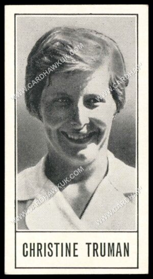 Barratt - 'Giants in Sport' #11 - Christine Truman (Tennis) (1959)